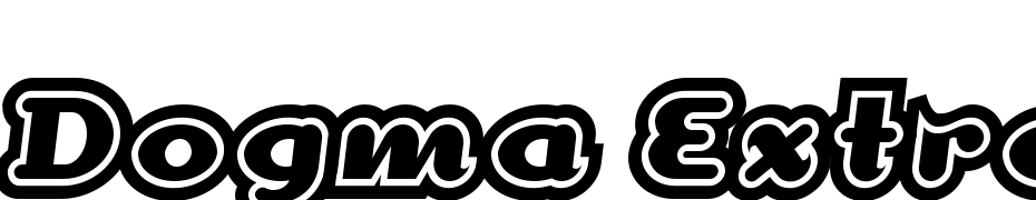 Dogma Extra Outline Extra Outline Font Download Free
